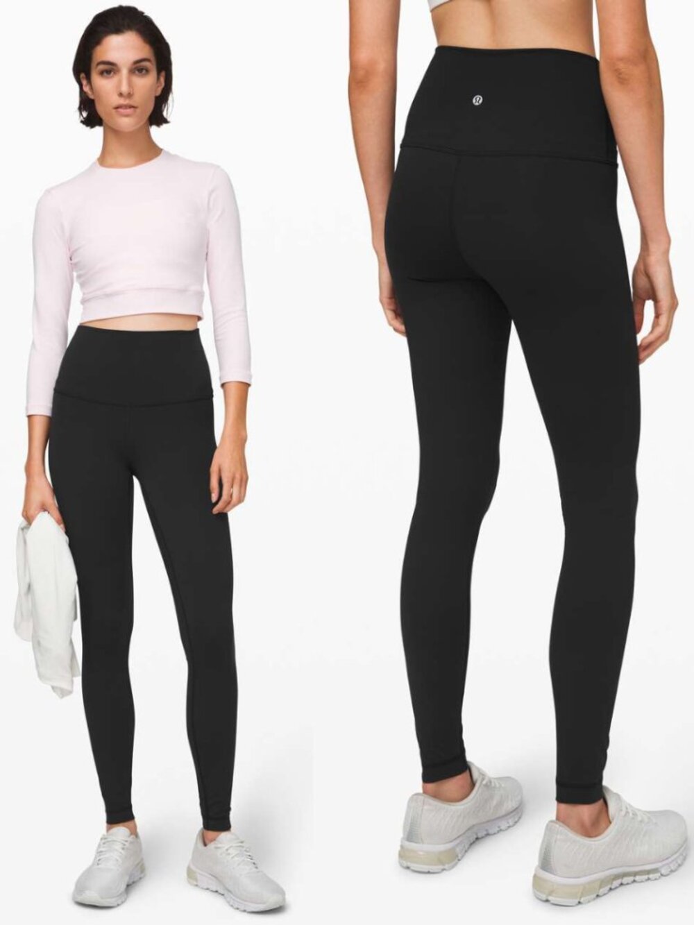 Lululemon Black Luxtreme Super High Rise Wunder Under Tights 28"